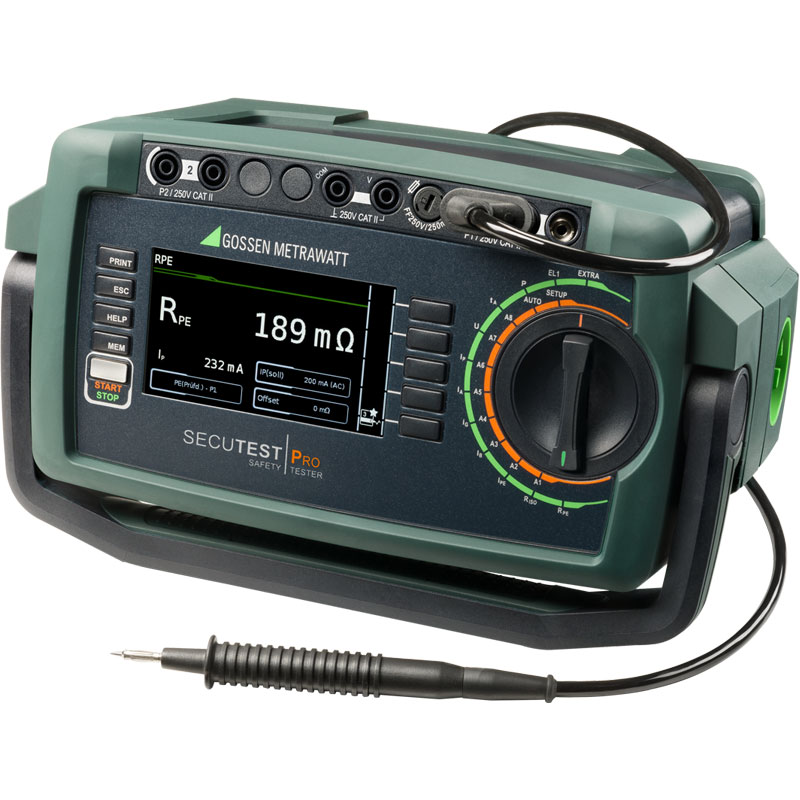 Analizatory bezpieczeństwa elektrycznego GOSSEN METRAWATT SECUTEST BASE 10 / PRO