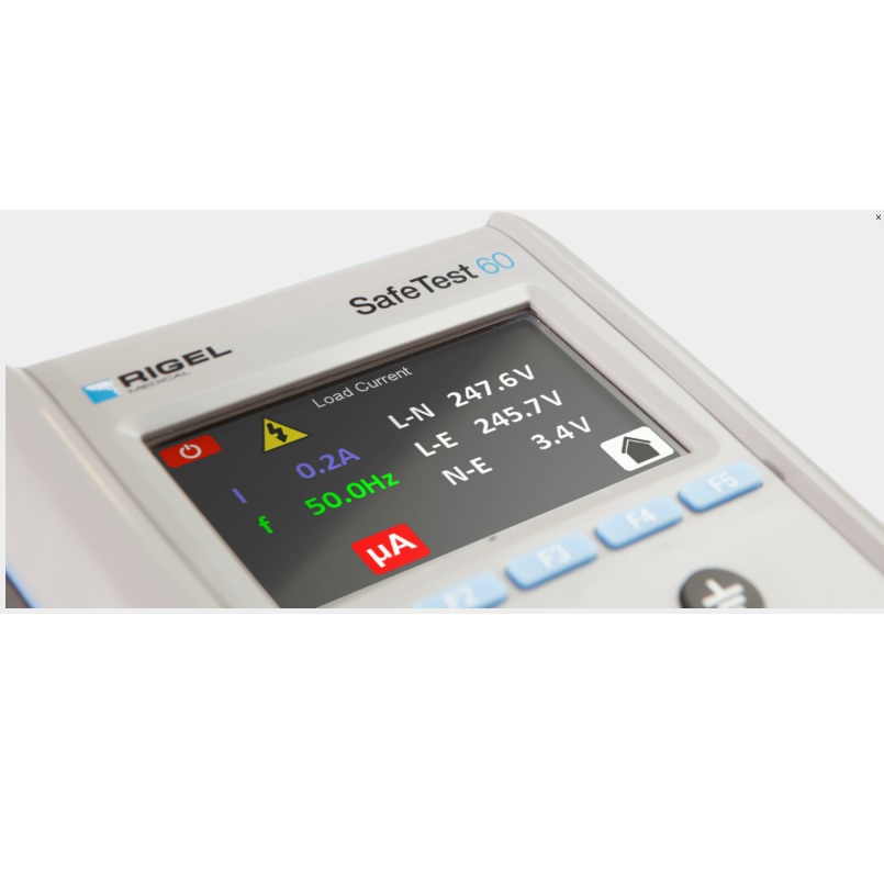 Analizatory bezpieczeństwa elektrycznego RIGEL MEDICAL Safe Test 60