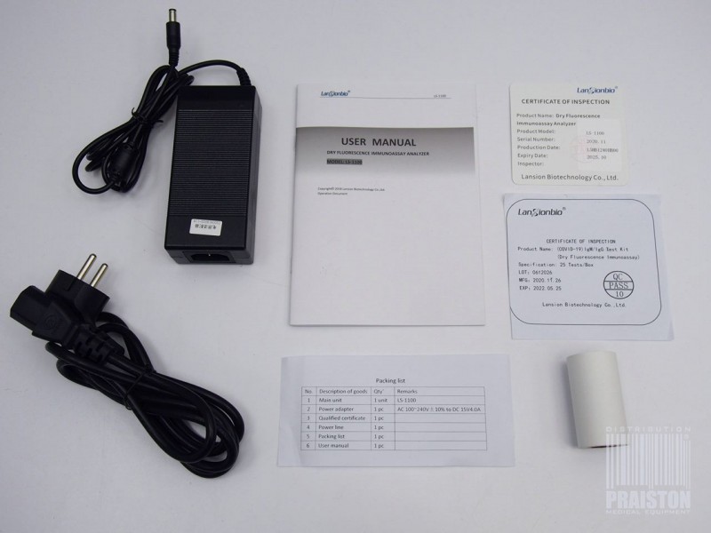 Analizatory immunochemiczne LANSIONBIO LS-1100 / LIFETEST