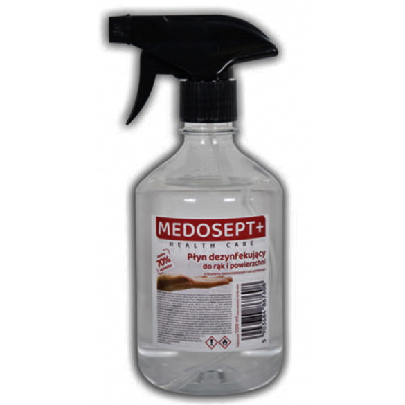 Antyseptyki do rąk i skóry MEDOSEPT+ Antybakteryjny żel
