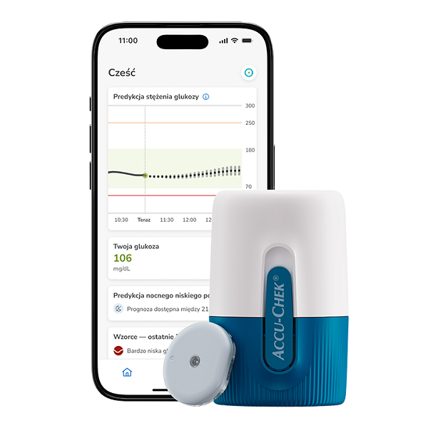 Aparaty do ciągłego monitoringu glikemii Roche Accu-Chek SmartGuide