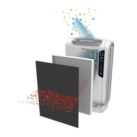 Aparaty do dekontaminacji powietrza - oczyszczacze powietrza Fellowes Aeramax Baby DB55