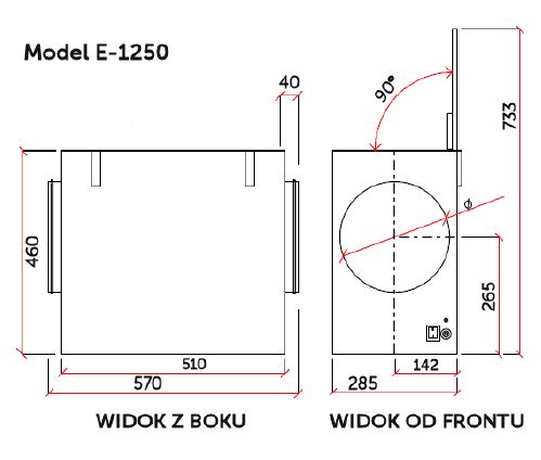 Aparaty do dekontaminacji powietrza - oczyszczacze powietrza Genano Elixair E1250
