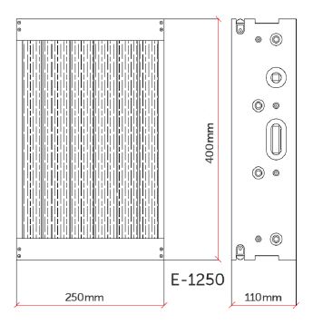 Aparaty do dekontaminacji powietrza - oczyszczacze powietrza Genano Elixair E1250