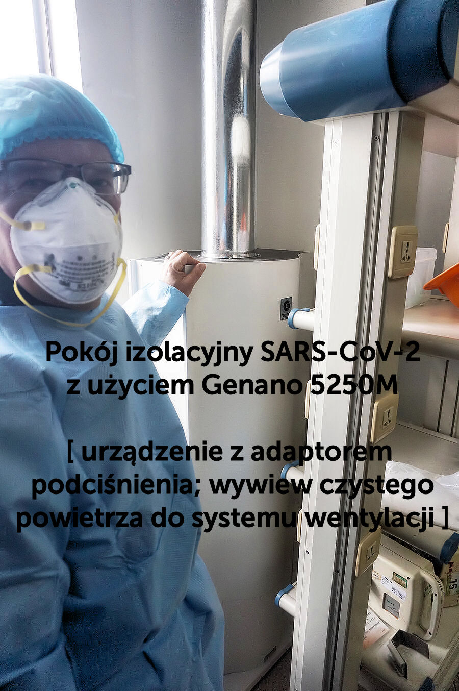 Aparaty do dekontaminacji powietrza - oczyszczacze powietrza Genano Genano 5250M