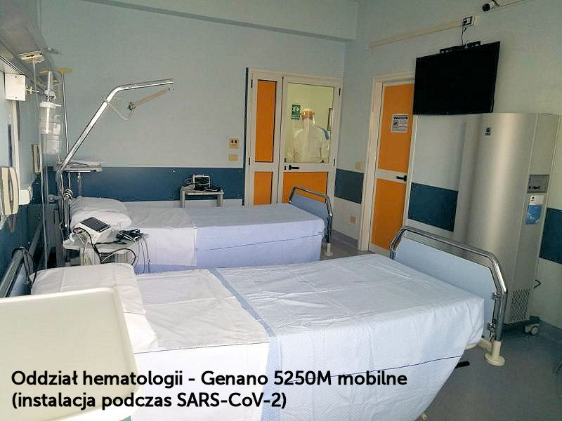 Aparaty do dekontaminacji powietrza - oczyszczacze powietrza Genano Genano 5250M