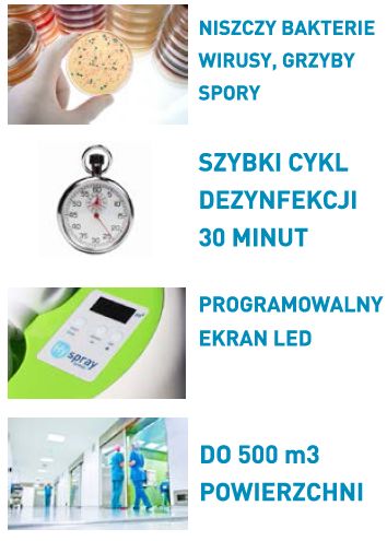 Aparaty do dezynfekcji pomieszczeń (Aparaty dezynfekcyjne) Analis Hyspray