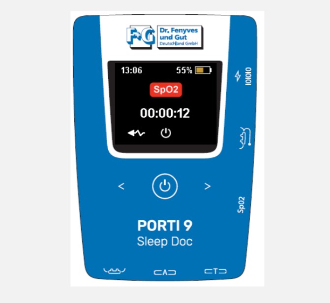 Aparaty do diagnostyki bezdechu sennego - polisomnografy Lowenstein Medical PORTI 9