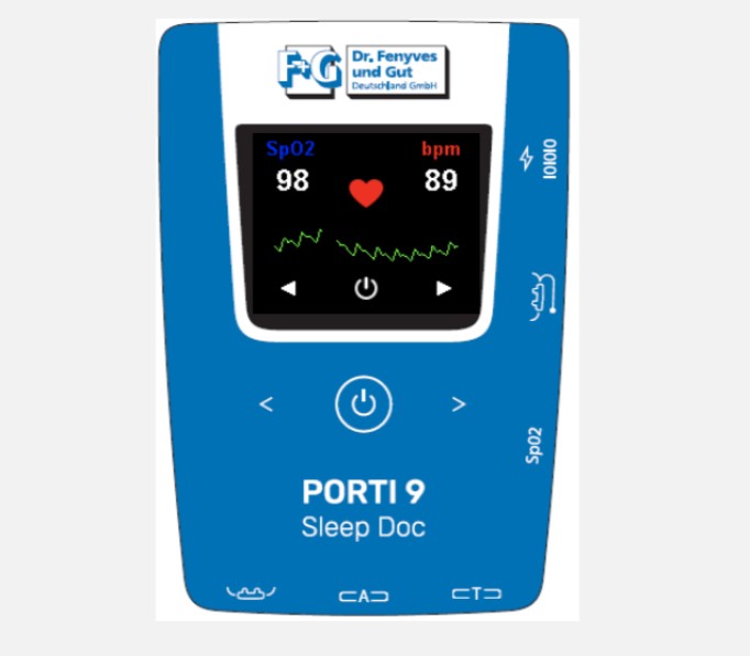 Aparaty do diagnostyki bezdechu sennego - polisomnografy Lowenstein Medical PORTI 9