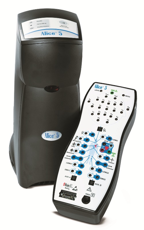 Aparaty do diagnostyki bezdechu sennego - polisomnografy Philips Respironics Alice 5