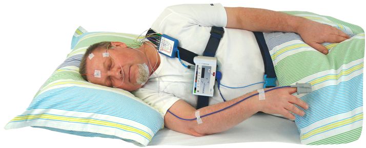 Aparaty do diagnostyki bezdechu sennego - polisomnografy SOMNOmedics SOMNOscreen plus
