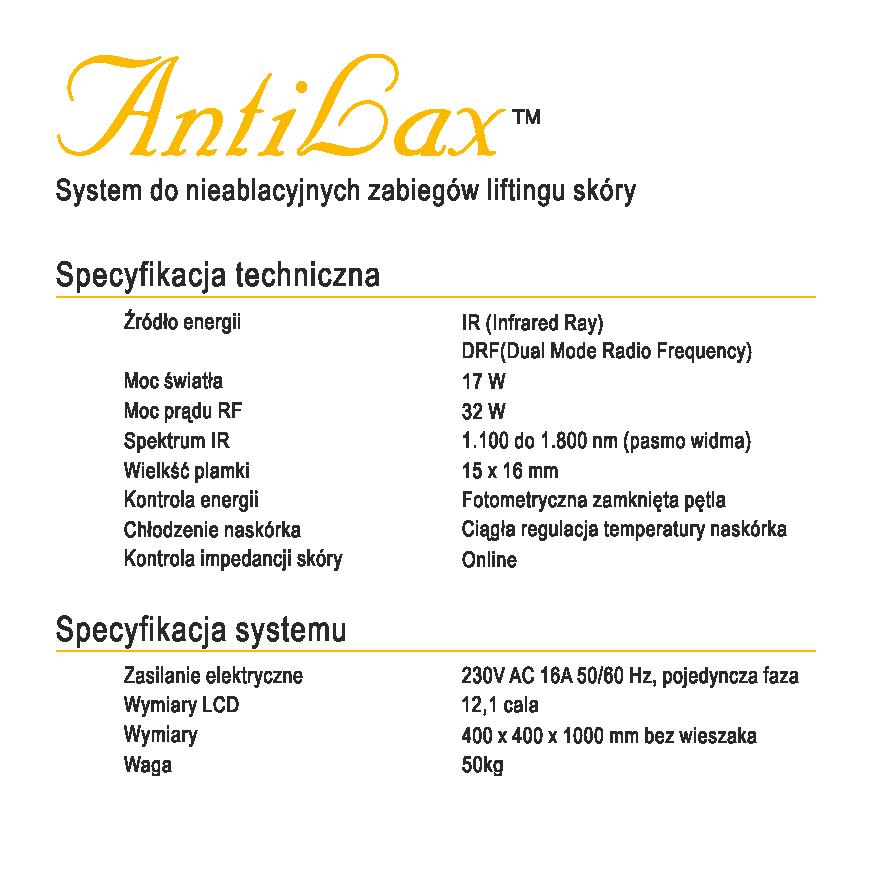 Aparaty do kosmetologii – Combo Jeisys AntiLax