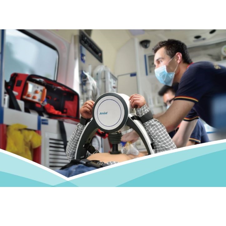 Aparaty do mechanicznej kompresji - wspomaganie resuscytacji Amoul Ambulanc CPR E6