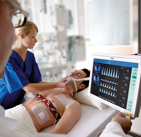 Aparaty do monitorowania funkcji płuc Dräger PulmoVista 500