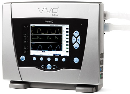 Aparaty do nieinwazyjnej wentylacji BREAS Vivo 60