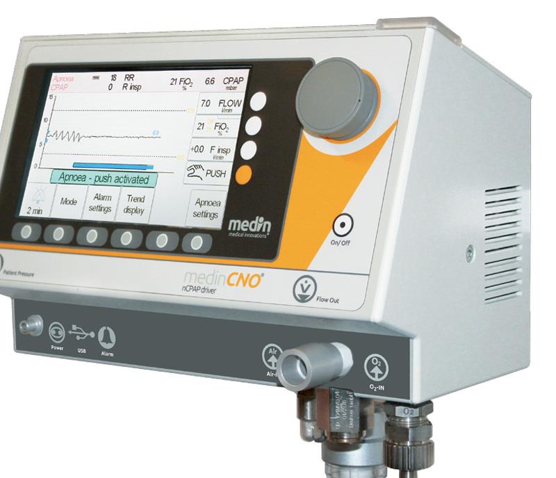Aparaty do nieinwazyjnej wentylacji MEDIN Medical Innovations GmbH MEDIN-CNO
