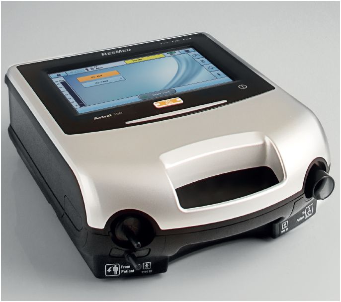 Aparaty do nieinwazyjnej wentylacji RESMED Astral 100