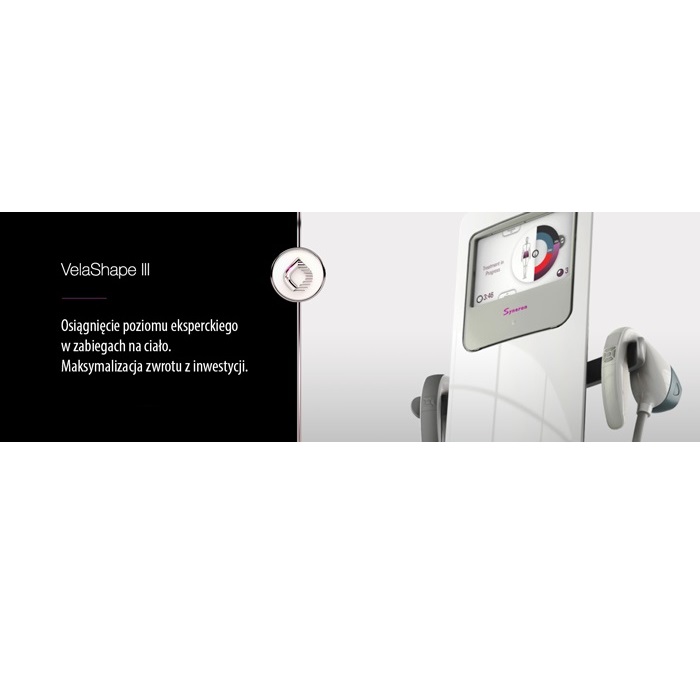 Aparaty do redukcji cellulitu i modelowania sylwetki Candela VelaShape III