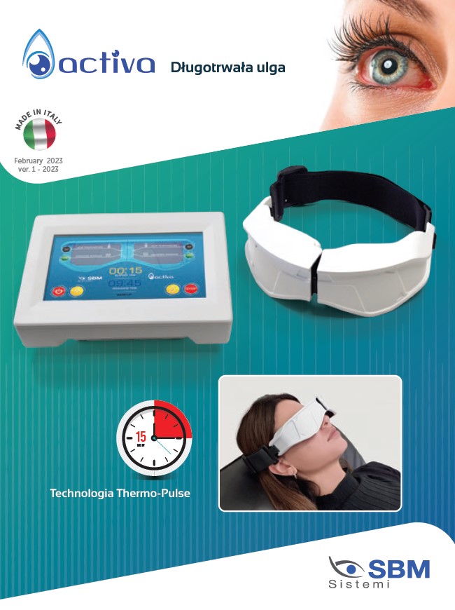 Aparaty do rehabilitacji oczu po zabiegach laserowych SBM Sistemi Activa