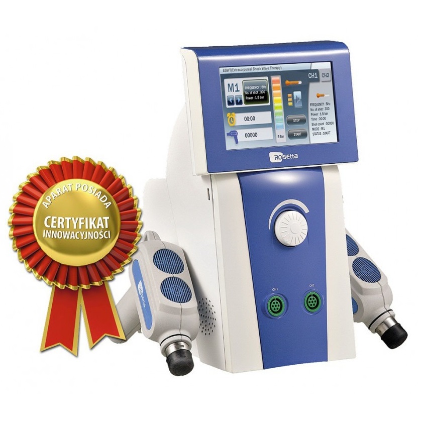 Aparaty do terapii falami uderzeniowymi Rosetta ESWT