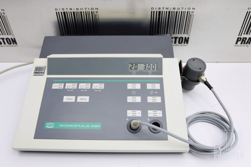 Aparaty do terapii ultradźwiękowej używane Enraf-Nonius SONOPULS 590 - Praiston rekondycjonowane