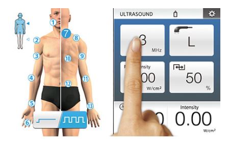 Aparaty do terapii ultradźwiękowej w rehabilitacji ITO Physiotherapy & Rehabilitation US-751
