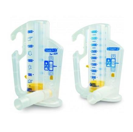 Aparaty do treningu oddychania - trenażery mięśni oddechowych ICU Medical Coach 2