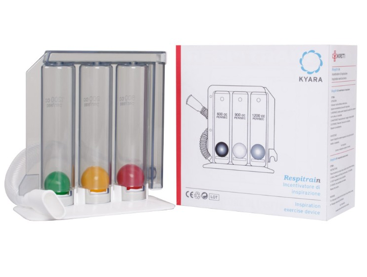 Aparaty do treningu oddychania - trenażery mięśni oddechowych KYARA Respitrain