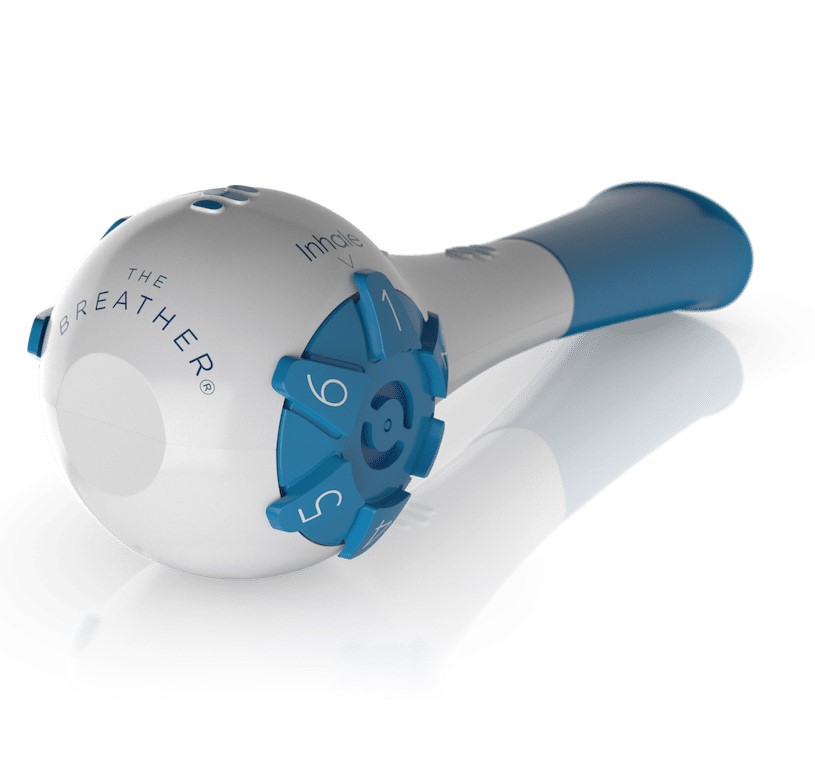Aparaty do treningu oddychania - trenażery mięśni oddechowych PNMedical BREATHER