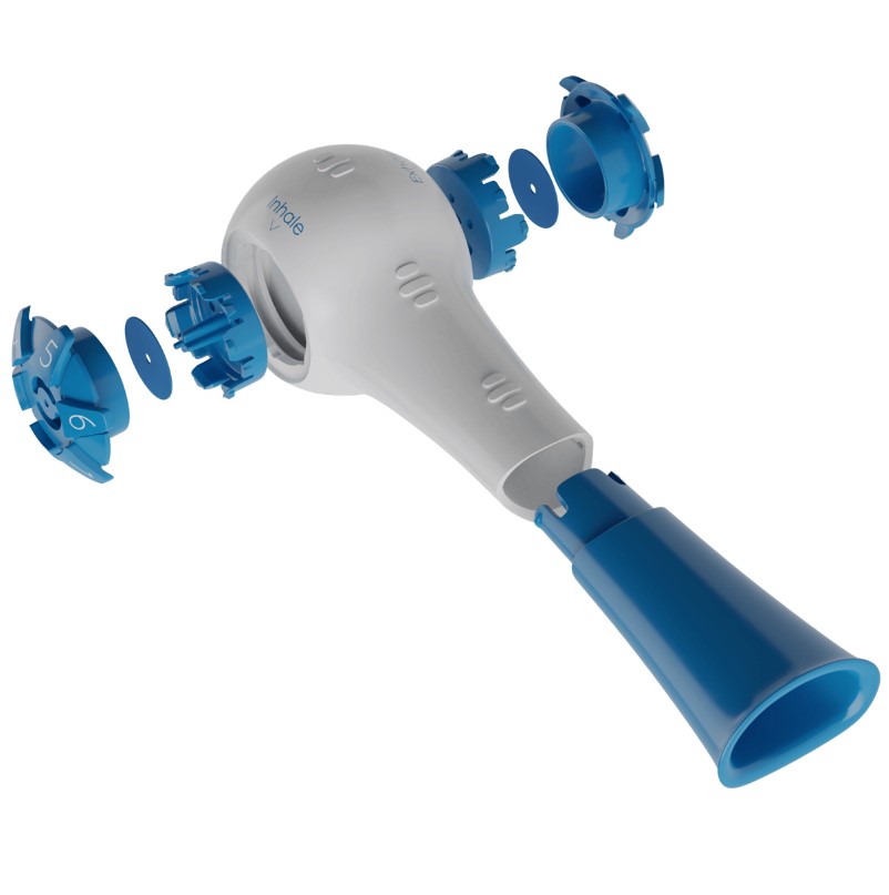 Aparaty do treningu oddychania - trenażery mięśni oddechowych PNMedical BREATHER RECOVER