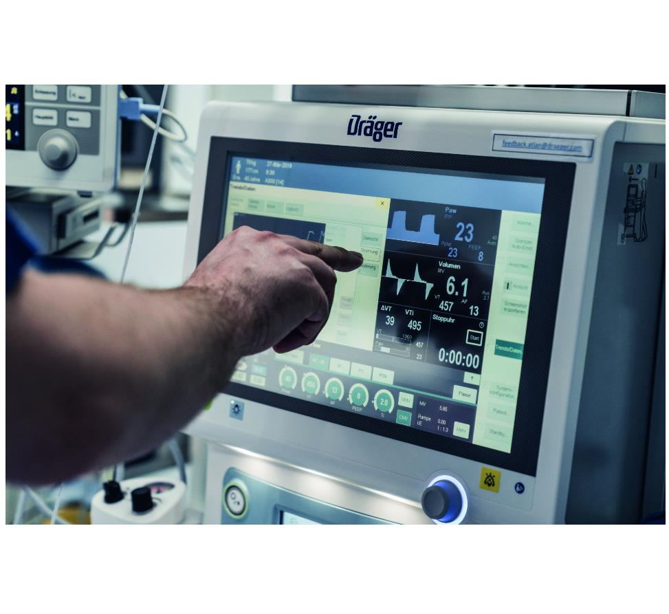 Aparaty do znieczulenia ogólnego Dräger Atlan A350/A350 XL