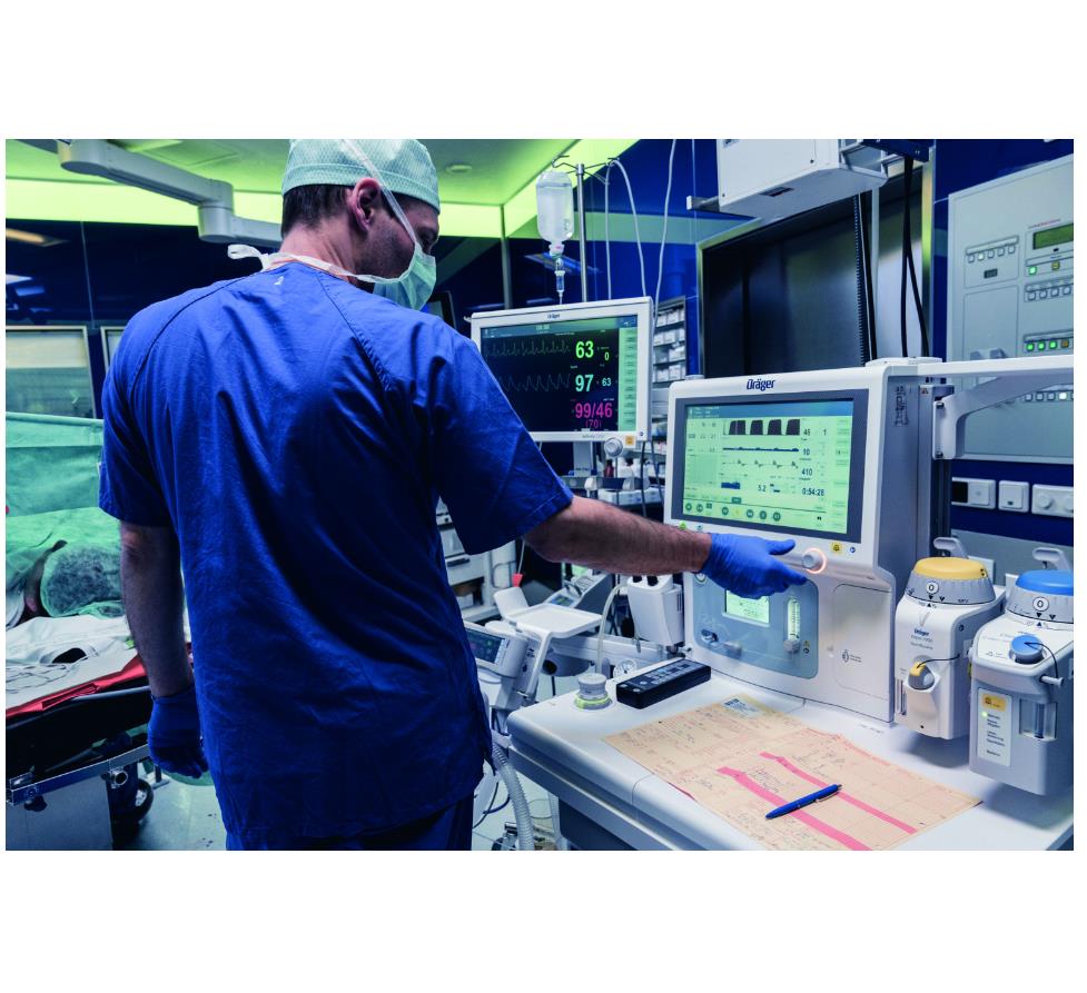 Aparaty do znieczulenia ogólnego Dräger Atlan A350/A350 XL