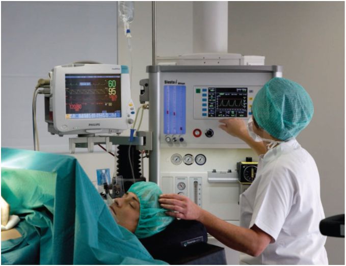 Aparaty do znieczulenia ogólnego PHILIPS Siesta i Whispa