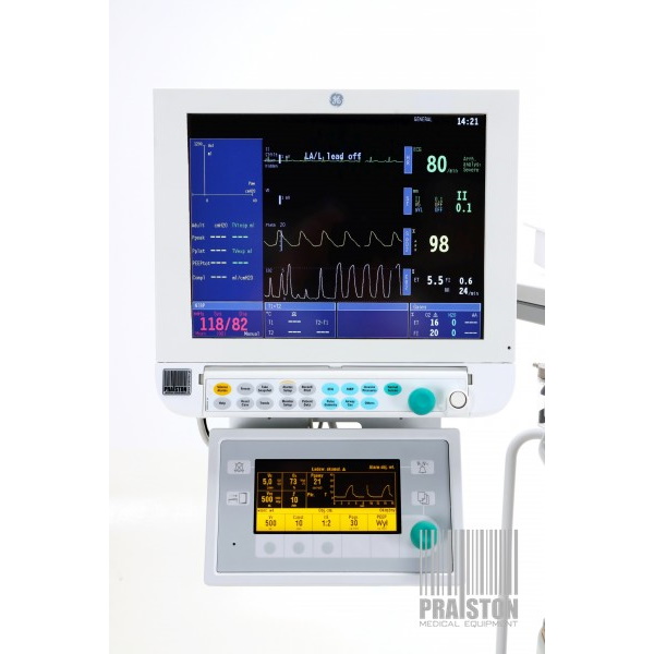 Aparaty do znieczulenia ogólnego używane B/D Datex Ohmeda Aestiva/5 - Praiston rekondycjonowany
