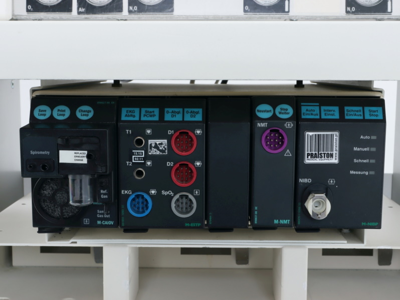 Aparaty do znieczulenia ogólnego używane B/D Datex Ohmeda Engstrom ADU - Praiston rekondycjonowany