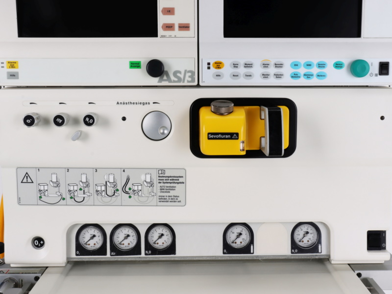 Aparaty do znieczulenia ogólnego używane B/D Datex Ohmeda Engstrom ADU - Praiston rekondycjonowany