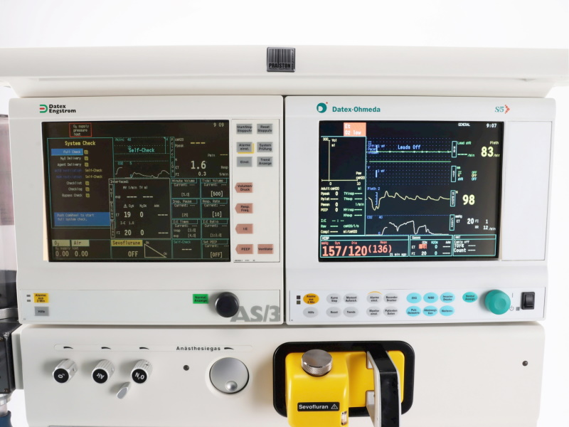 Aparaty do znieczulenia ogólnego używane B/D Datex Ohmeda Engstrom ADU - Praiston rekondycjonowany