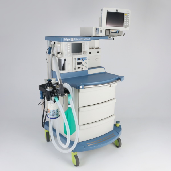 Aparaty do znieczulenia ogólnego używane B/D Drager Fabius GS Premium - Praiston rekondycjonowany