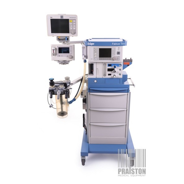 Aparaty do znieczulenia ogólnego używane B/D Drager Fabius Tiro - Praiston rekondycjonowany