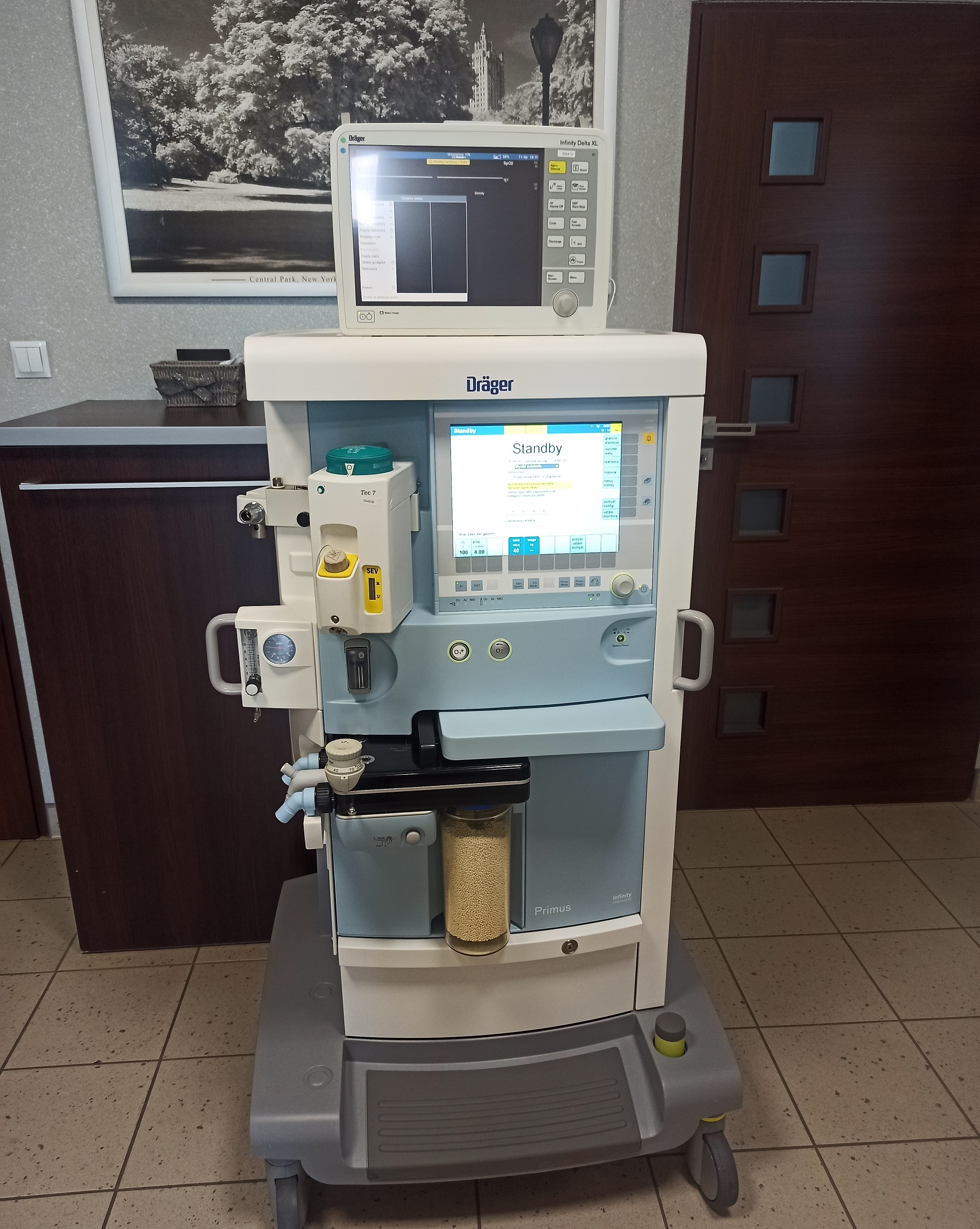 Aparaty do znieczulenia ogólnego używane B/D DRAGER Primus INFINITY Empowered IE - Dol-Med używane