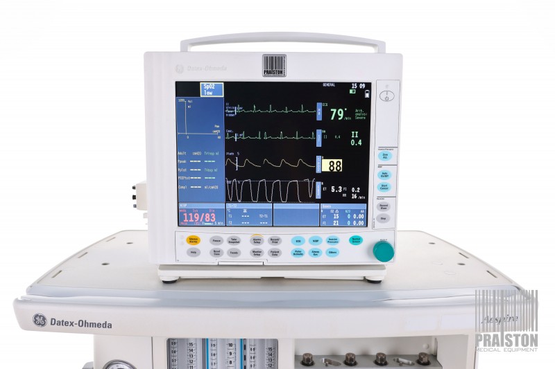 Aparaty do znieczulenia ogólnego używane DATEX OHMEDA AESPIRE S5 - Praiston rekondycjonowany