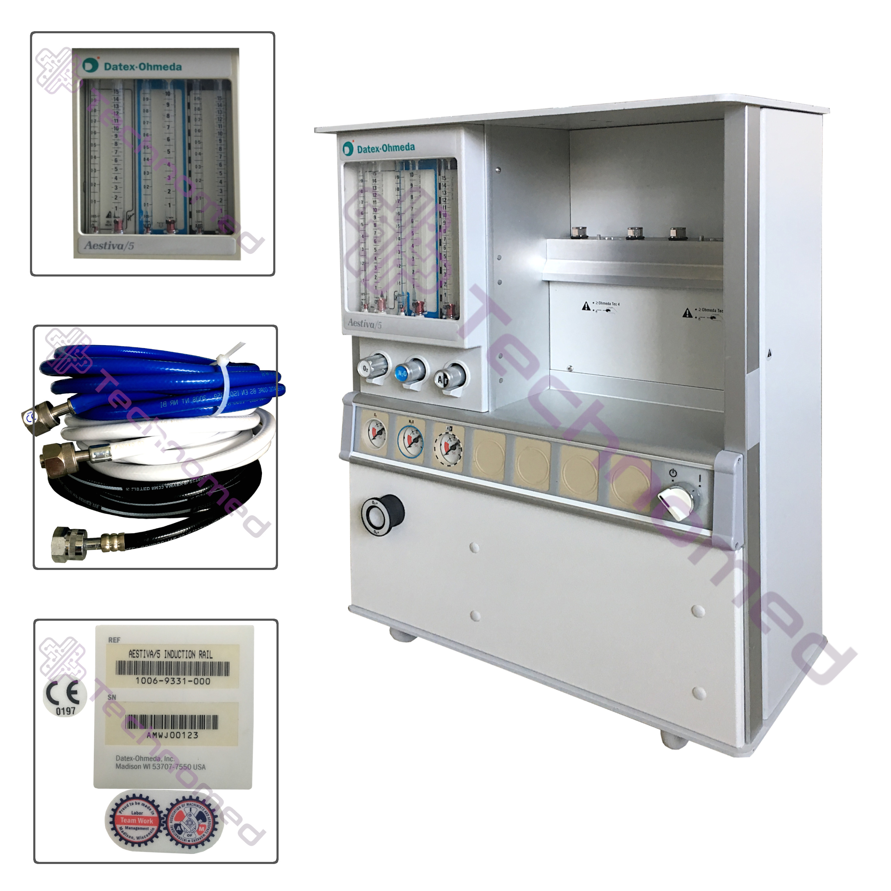 Aparaty do znieczulenia ogólnego używane GE Datex-Ohmeda Aestiva S/5 Induction - Technomed używane 