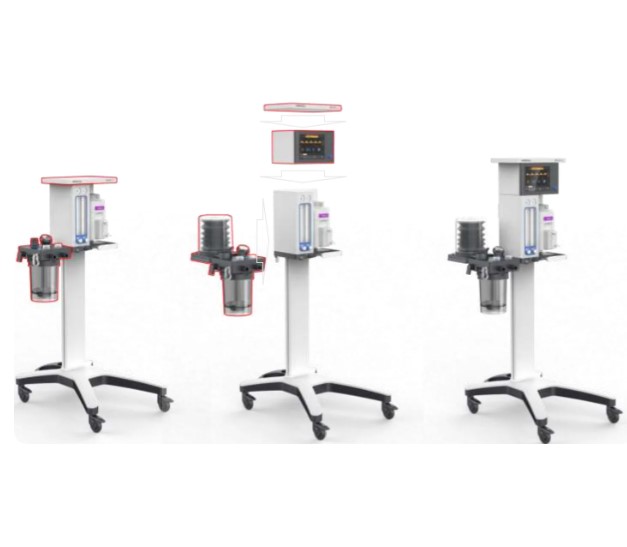 Aparaty do znieczulenia, sedacji wziewnej weterynaryjne MINDRAY Veta 3 / Veta 5