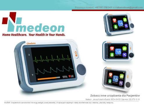 Aparaty EKG ambulatoryjne VIATOM CheckMe Lite plus