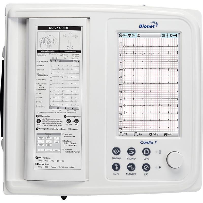 Aparaty EKG - Elektrokardiografy Bionet Cardio 7