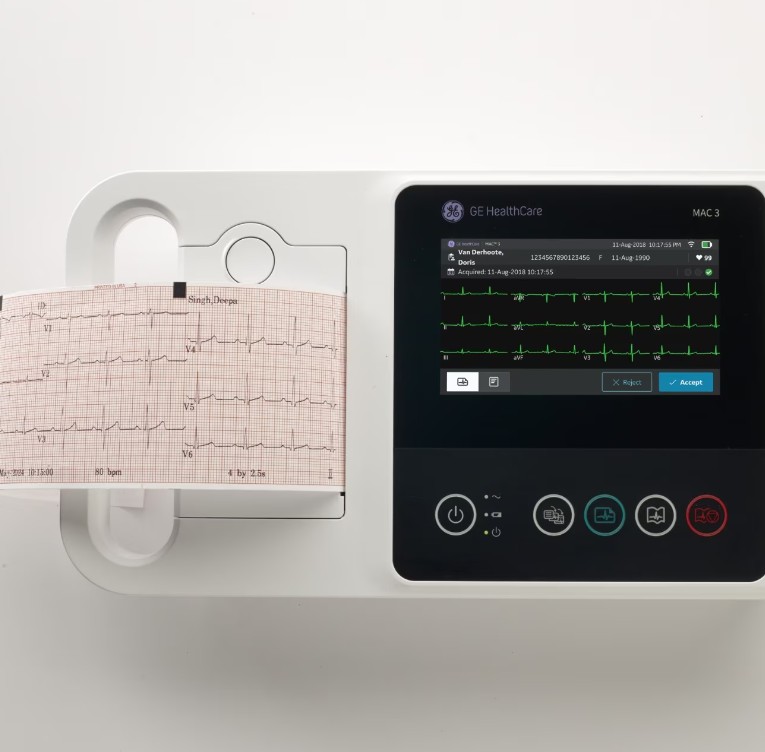 Aparaty EKG - Elektrokardiografy GE Healthcare MAC 3