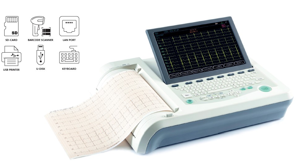 Aparaty EKG - Elektrokardiografy Progetti Medical EPG 12M PLUS