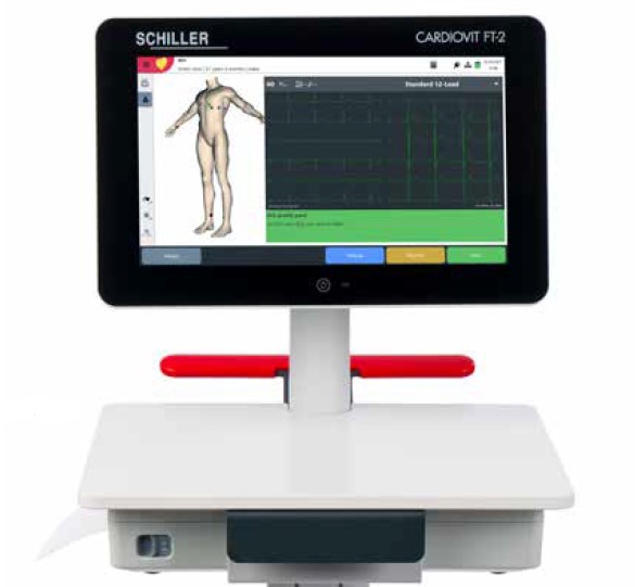 Aparaty EKG - Elektrokardiografy SCHILLER CARDIOVIT FT-2