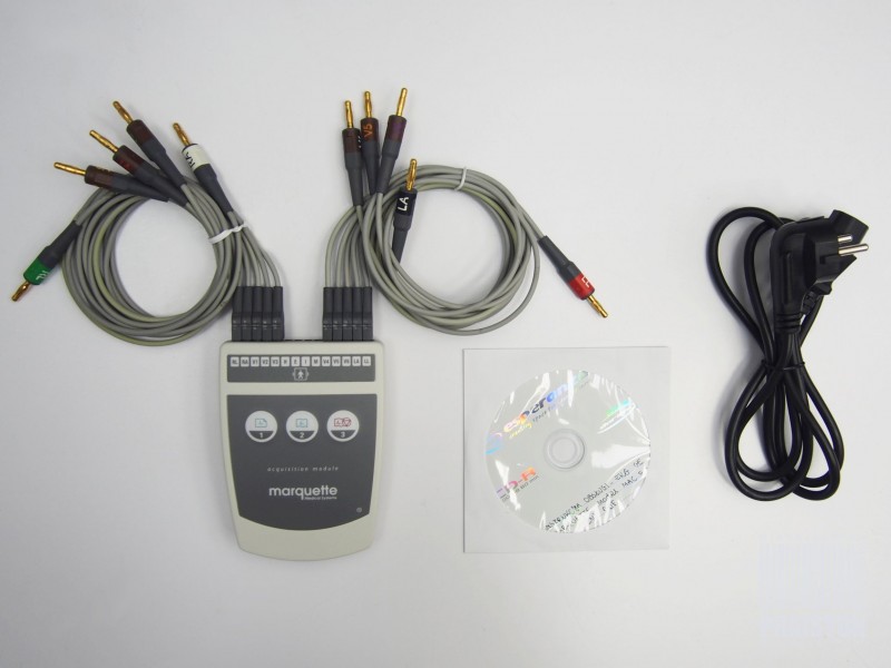 Aparaty EKG - Elektrokardiografy używane B/D GE Marquette MAC 5000 - Praiston rekondycjonowany