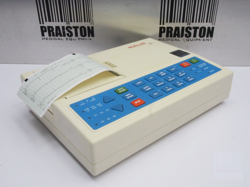 Aparaty EKG - Elektrokardiografy używane B/D Schiller Cardiovit AT-1 - Praiston rekondycjonowany